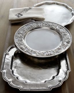 ValPeltro Pewter Charger Plates   