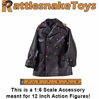 Herbert Otto Gille   Leather Coat   1/6 Scale   3R Action Figures