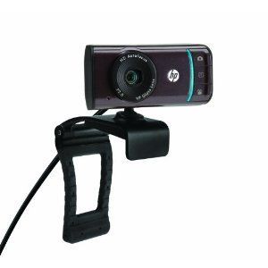 HP WebCam HD 3110 Notebook web camera pan / tilt NEW 720 P wAutofocus