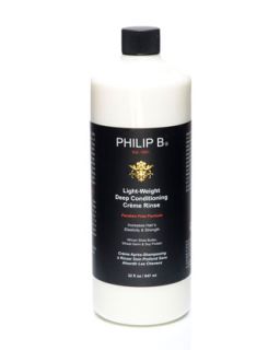 2HZX Philip B Light Weight Deep Conditioning Creme Rinse—Paraben