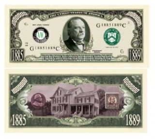 Grover Cleveland Million Dollar Bill 5 $2 50