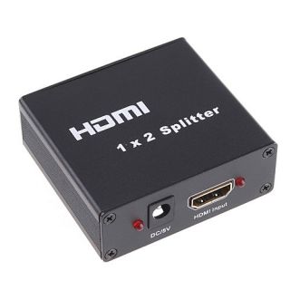 1in 2OUT HDMI to HDMI Splitter Box Adapter for PS3 DVR