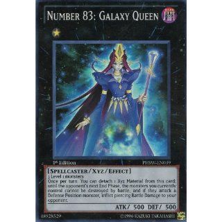  Shockwave Single Card Number 83 Galaxy Queen PHSW EN039 Super Rare