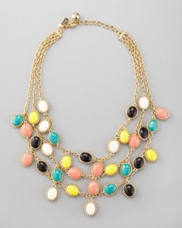 Ashley Pittman Mpira Dogo Multi Strand Necklace, Dark Horn   Neiman