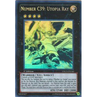 Yu Gi Oh   Number C39 Utopia Ray Ghost Rare # G40