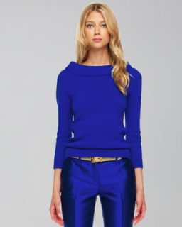 Michael Kors Cashmere Cuff Neck Sweater   