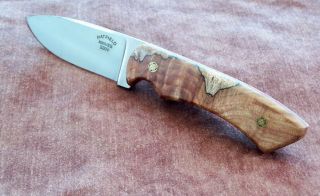 Hatfield Custom Handmade knife S30V Droppoint