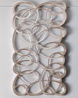 Christopher Guy Silver Swirl Wall Decor   