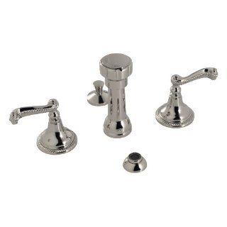 Santec 1370AA70 Polished Nickel Classic Widespread Bidet Faucet with