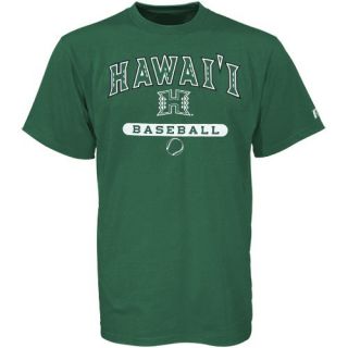  hawaii warriors green baseball t shirt show your support for hawaii