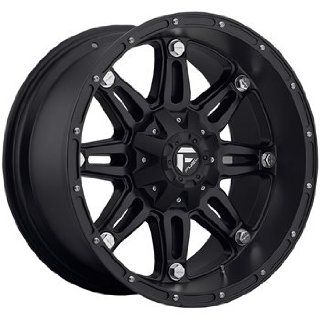 Fuel Hostage 20x10 Black Wheel / Rim 5x150 with a  12mm Offset and a