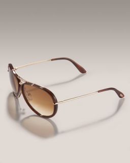 Tom Ford Cyrille Aviator Sunglasses   