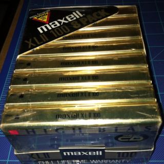 Pack Maxell XLII 100 High Bias NIP Blank Audio Cassette Tapes