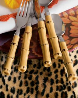 20 Piece Francesca & Leopardo Flatware   