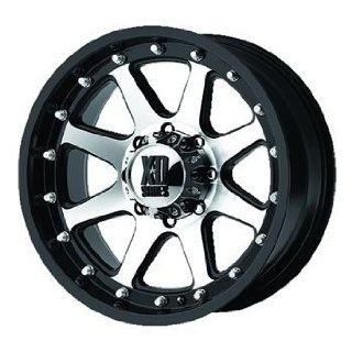 XD XD798 17x9 Machined Black Wheel / Rim 8x180 with a 18mm Offset and