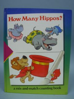 pa 17602 how many hippos a mix and match counting book by muff singer