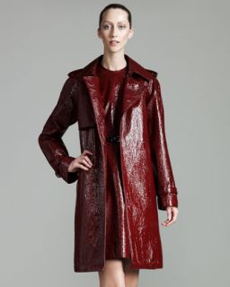 Lanvin Coated Cotton Trench Coat   