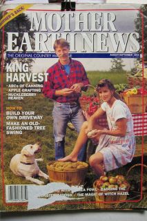 Mother Earth News August September 1992 King Harvest