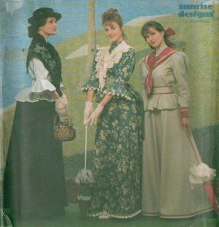 Simplicity Misses Historical Costume Sewing Pattern