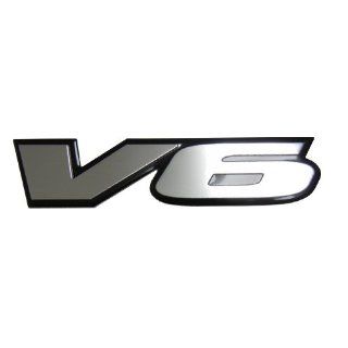 V6 Engine Badge Emblem for Honda Accord Odyssey Van Coupe Sedan Toyota