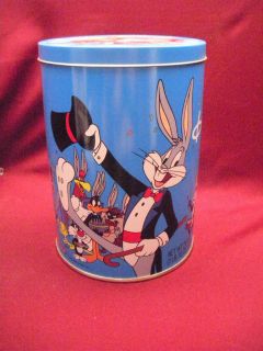 Brachs Happy Birthday Bugs Jelly Bean Tin Can 1989 Bugs Bunny 50th