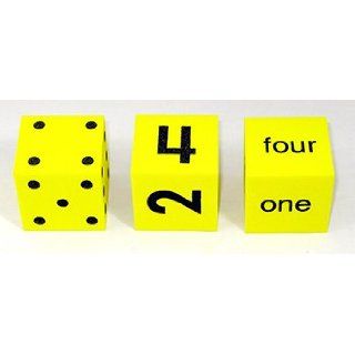 Spot Word Number Dice Set Of 3