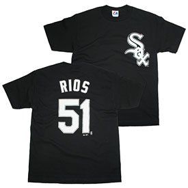 T Rios Name and Number Clothing