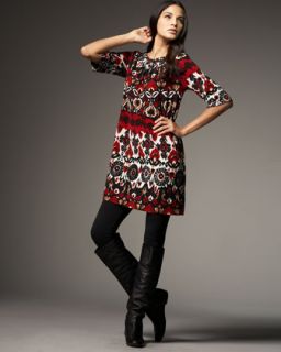 Melissa Masse Tapestry Sweater Dress & Leggings, Womens   Neiman