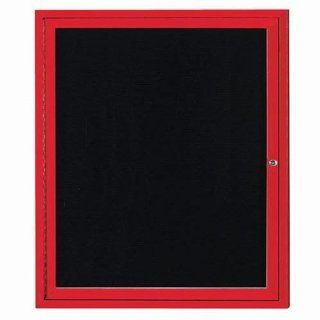  Coated Red, Number of Doors One, Size 36 H x 30 W