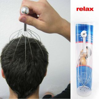 New Head Massager Neck Massage Octopus Scalp Stress Relax Spa Therapy