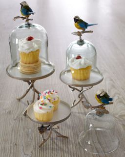 Janice Minor Feathered Friends Cupcake Stands   