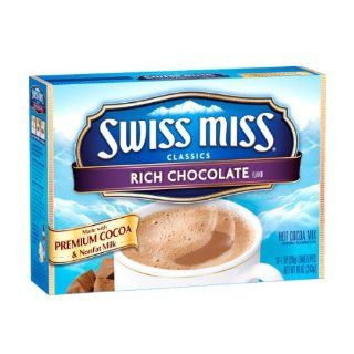 Swiss Miss Hot Cocoa Mix, Rich Chocolate, 10 Count Envelopes (Pack of