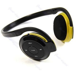 Wireless  Player Headphone Headset Earphone FM Radio Support TF