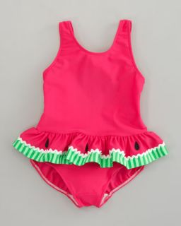 Z0WE0 Florence Eiseman Watermelon Swimsuit, Sizes 6 9 Months