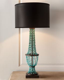 Turquoise Table Lamp   