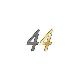  PN2083 Polished Brass 4 Address Number 8 Patio, Lawn & Garden