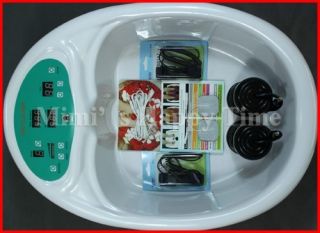 New Ionic Detox Foot Bath Tub Spa Cleanse Acupuncture