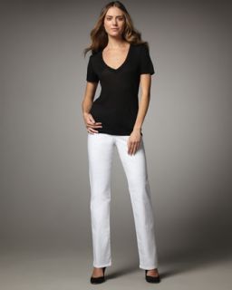 Not Your Daughters Jeans Bellagio Pocket White Jeans   