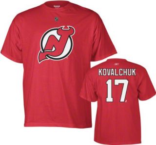  Devils Ilya Kovalchuk Player Name & Number T Shirt