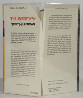 Tony Hillerman The Ghostway HCDJ 1st
