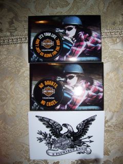 HARLEY DAVIDSON STICKERS DECALS in Collectibles