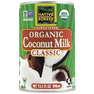 Native Forest Organic Classic Coconut Milk, 13.5 Ounce Cans (Pack of