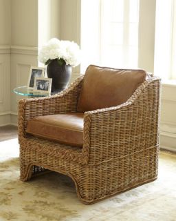 Ralph Lauren Home Driftwood Wicker Chair   