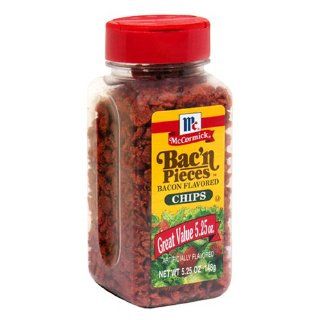 McCormick Bacn Pieces Bacon Flavored Chips, 5.25 Ounce Unit (Pack of