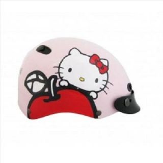 Hello Kitty Motor Bike Helmet Apple Pink, White, Hotpink Sanrio