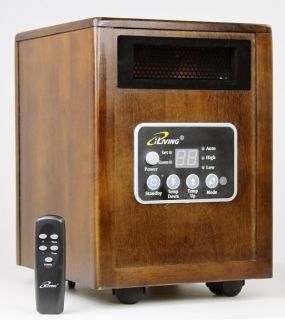  Infrared Space Quartz Heater 1500W by Dr Heater 2X More Heat