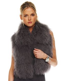 MICHAEL Michael Kors Mongolian Vest   