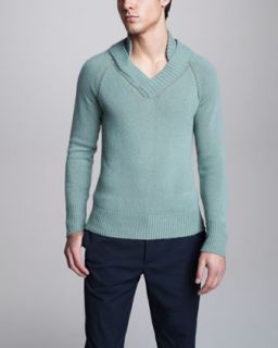 45TH Burberry Prorsum Cashmere Raglan Sweater