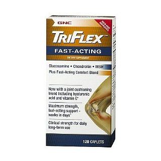 GNC Triflex Fast acting 120 Caplets Health & Personal