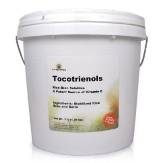 Sunfood Tocotrienols/Rice Bran Solubles (Super Vitamin E)   3 Pounds